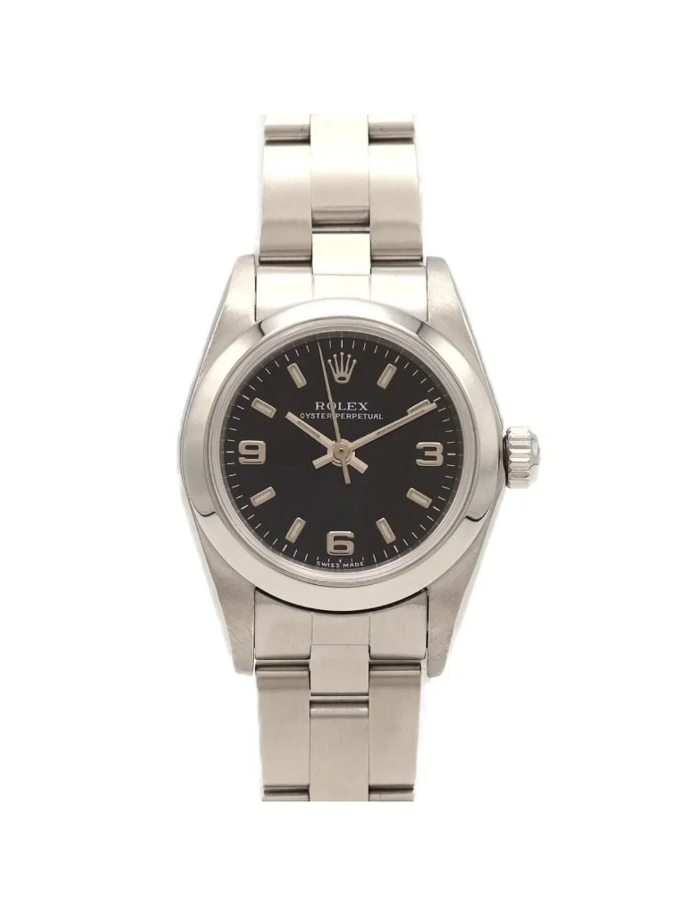 Rolex Oyster Perpetual SS Automatic Number Watch